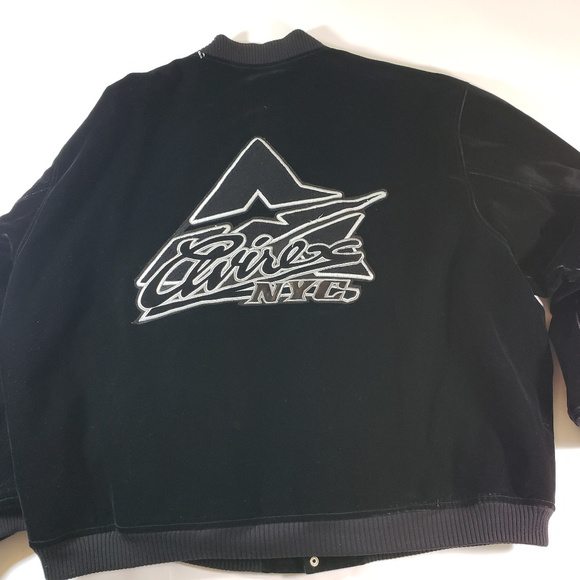 Vintage Avirex Men's Suede Bomber Jacket Sz 5X - Picture 5 of 8